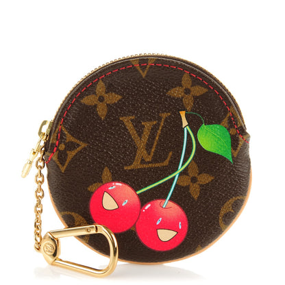 Louis Vuitton Monogram Cerises Round Coin Purse 1 of 7
