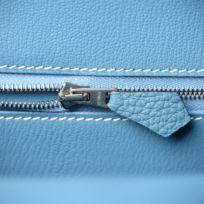 Hermes Togo Birkin 35 Blue Jean 24 of 36