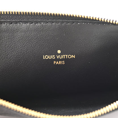 Louis Vuitton Empreinte Felicie Chain Wallet Zippered Insert Black 5 of 7