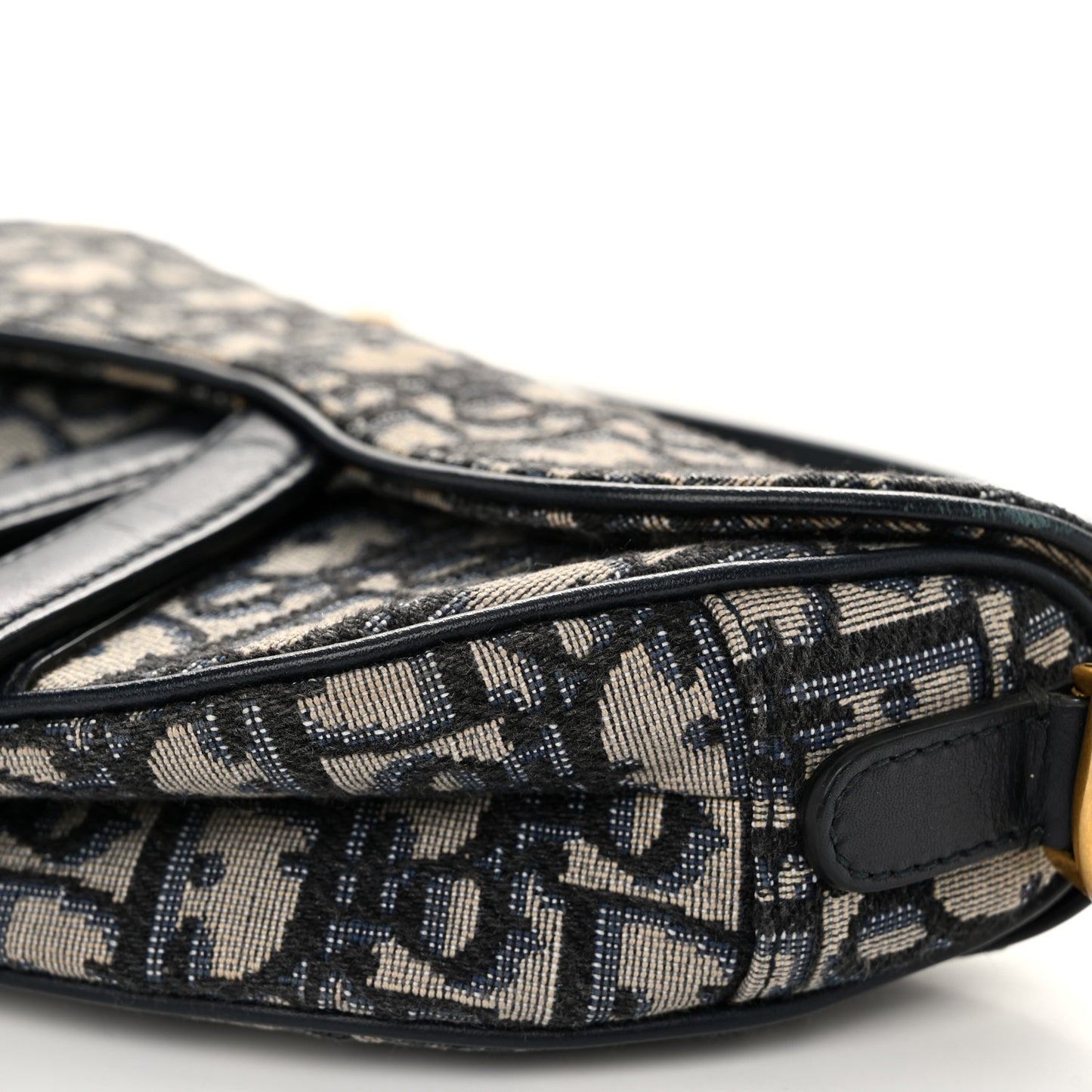 Oblique Mini Saddle Bag Blue