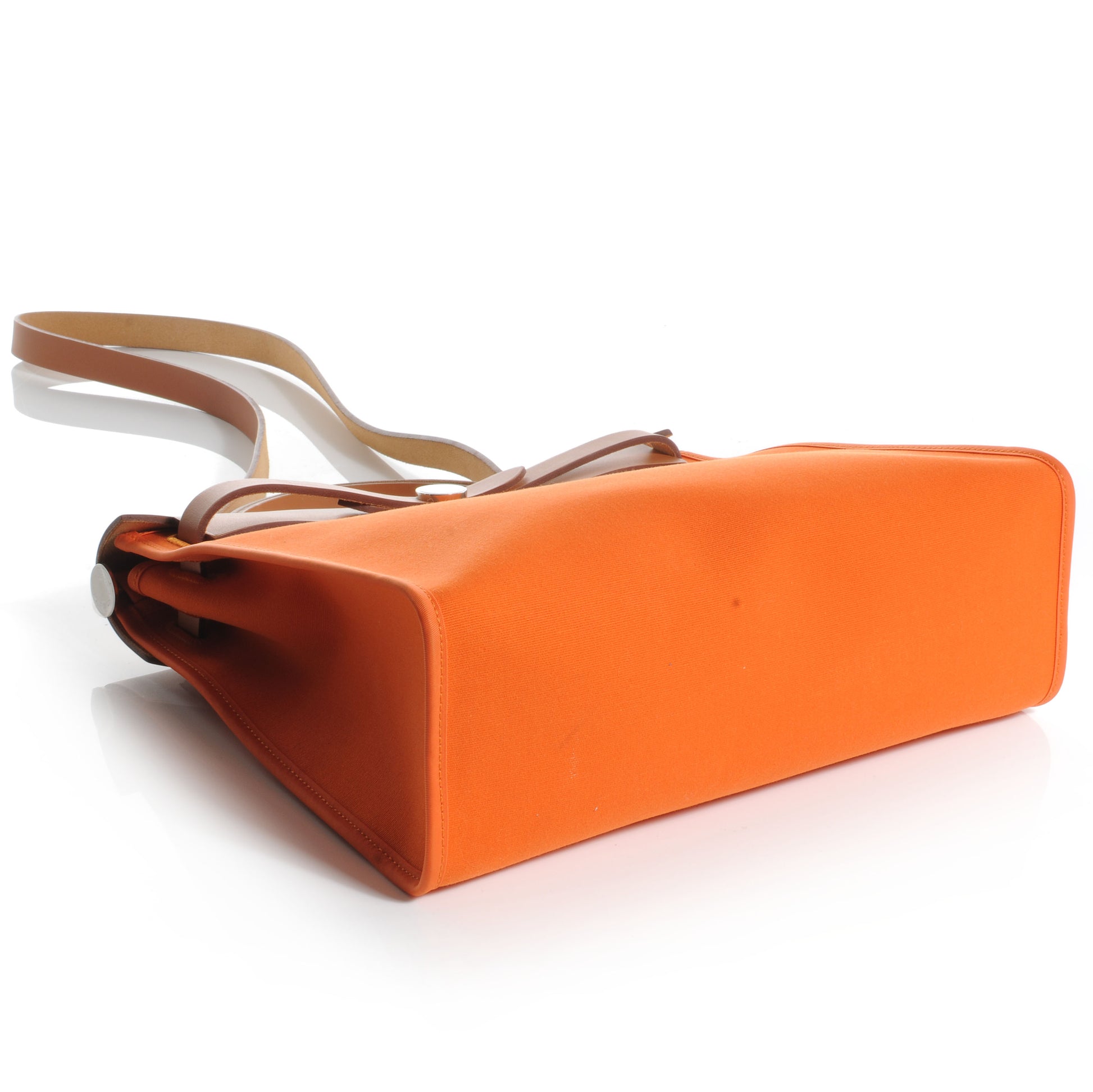 Hermes Toile Herbag Zip PM 31 Natural Orange 4 of 11