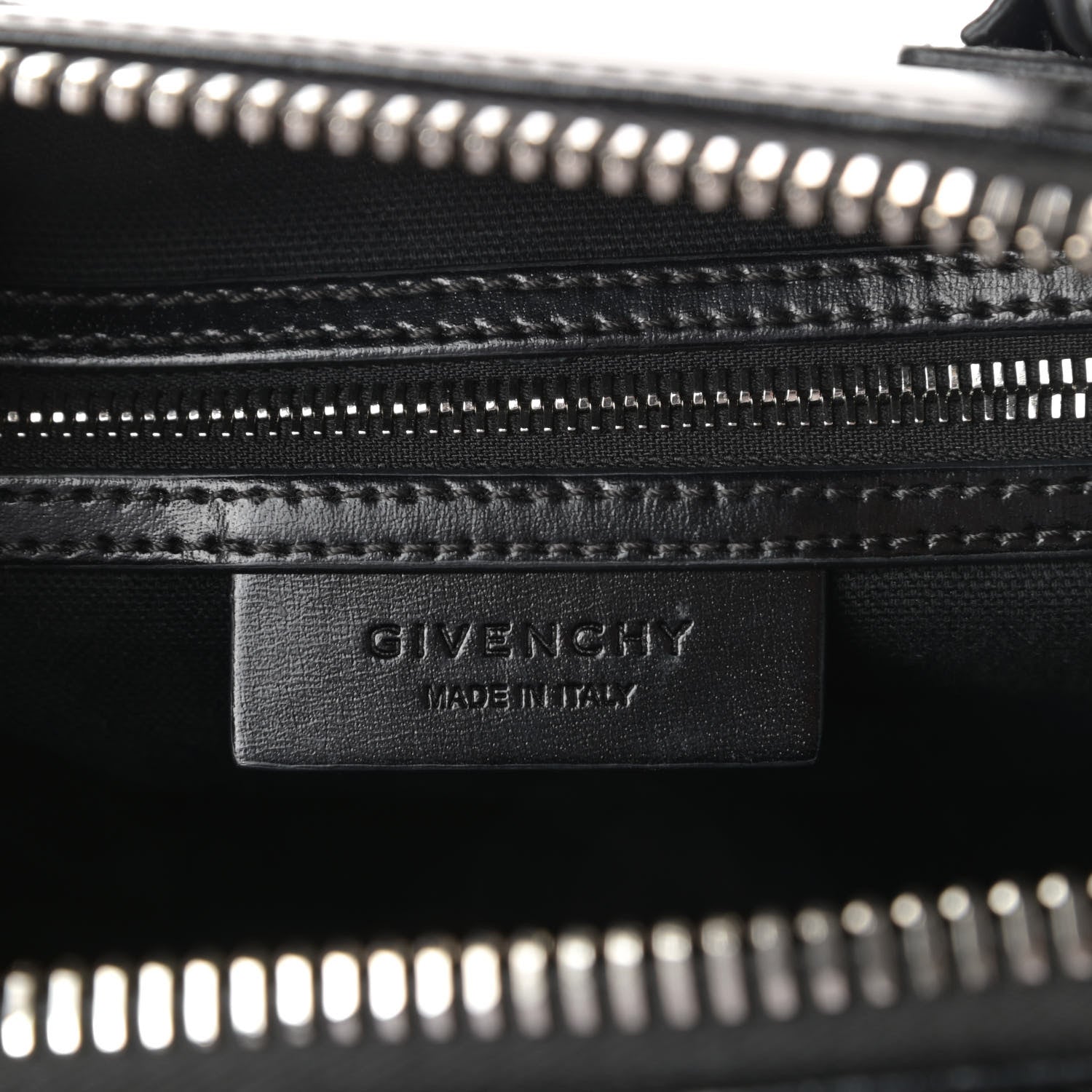 Givenchy Shiny Lord Calfskin Small Antigona Black 6 of 9