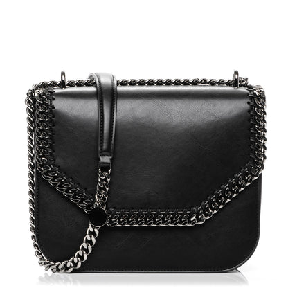 Stella McCartney Eco Alter Nappa Falabella Box Shoulder Bag Black 1 of 6