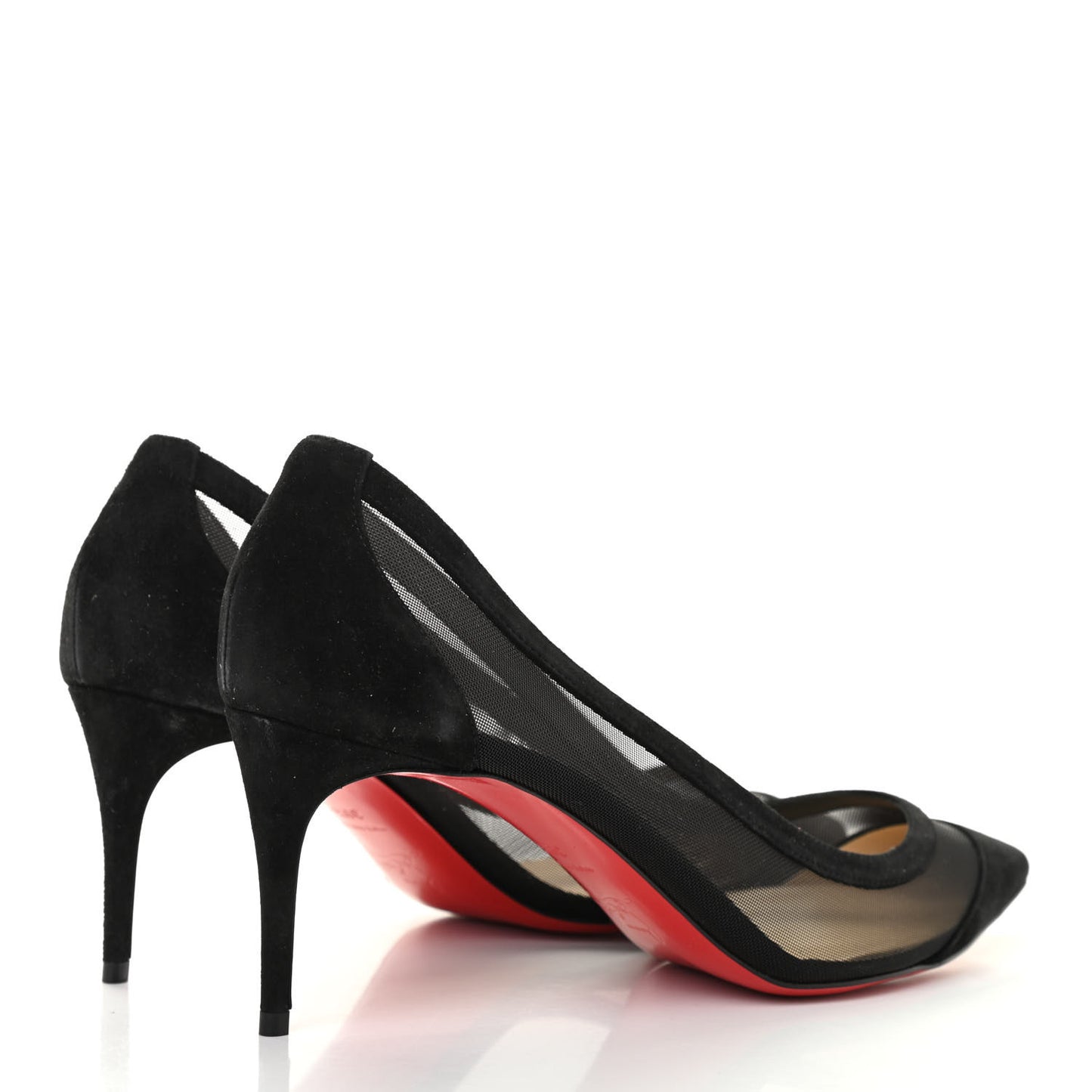 Veau Velours Rete Galativi 70 Pumps 39.5 Black