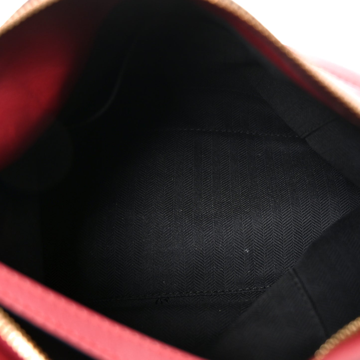 Calfskin Colorblock Medium Puzzle Bag Red