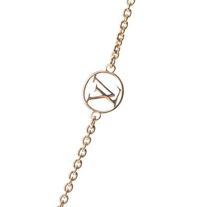 Louis Vuitton Flower Full Necklace Gold 8 of 9