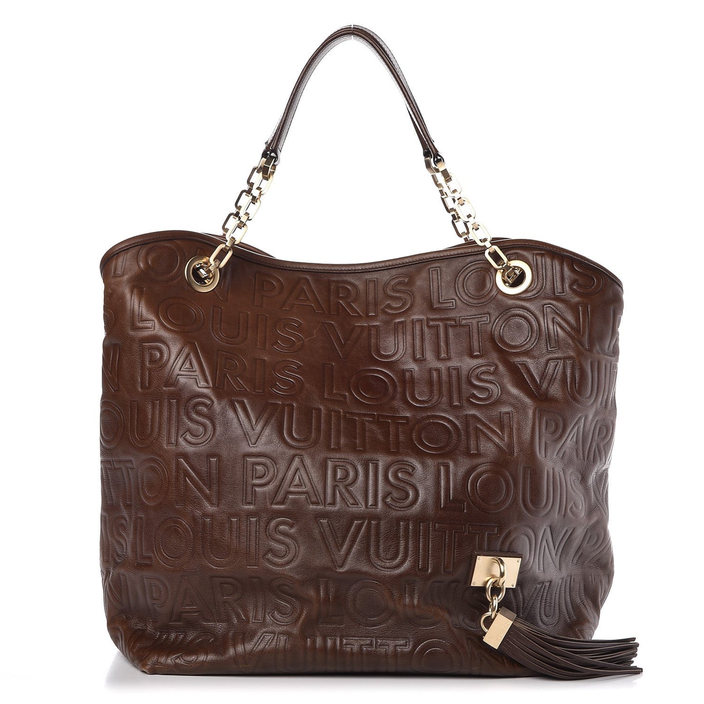 Monogram Paris Souple Whisper GM Chocolate