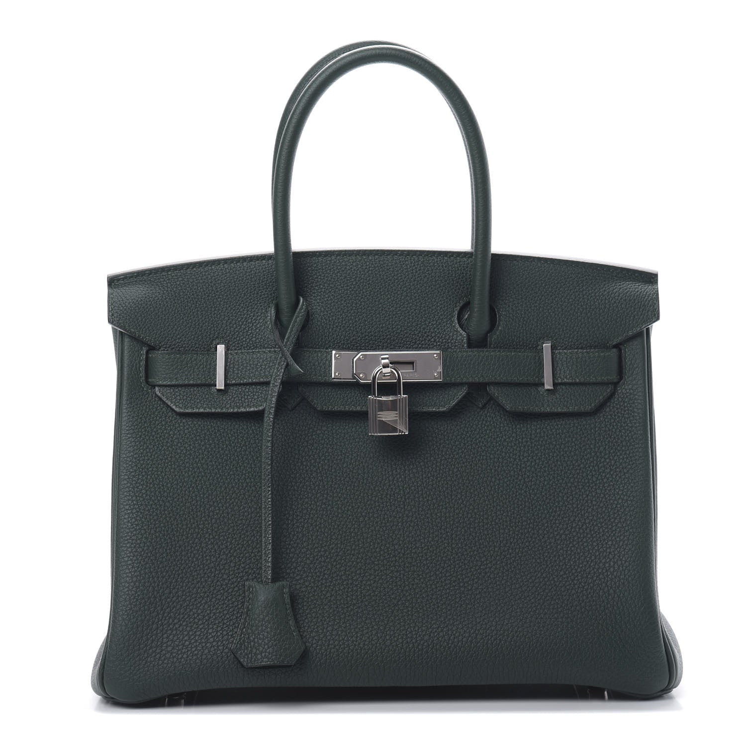 Hermes Togo Birkin 30 Vert Cypress 1 of 11