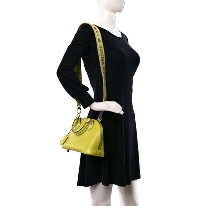 Louis Vuitton Epi Jacquard Alma BB Yellow Citron 2 of 8