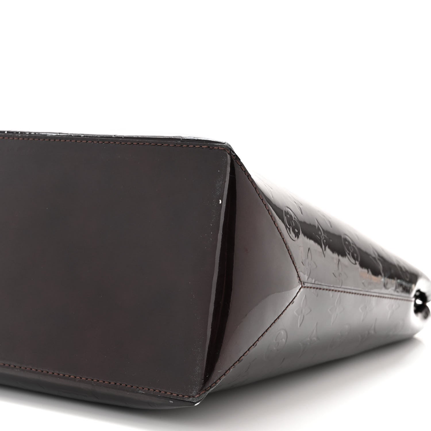 Louis Vuitton Vernis Wilshire GM Amarante 9 of 12