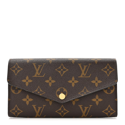 Louis Vuitton Monogram Sarah Wallet NM 1 of 10