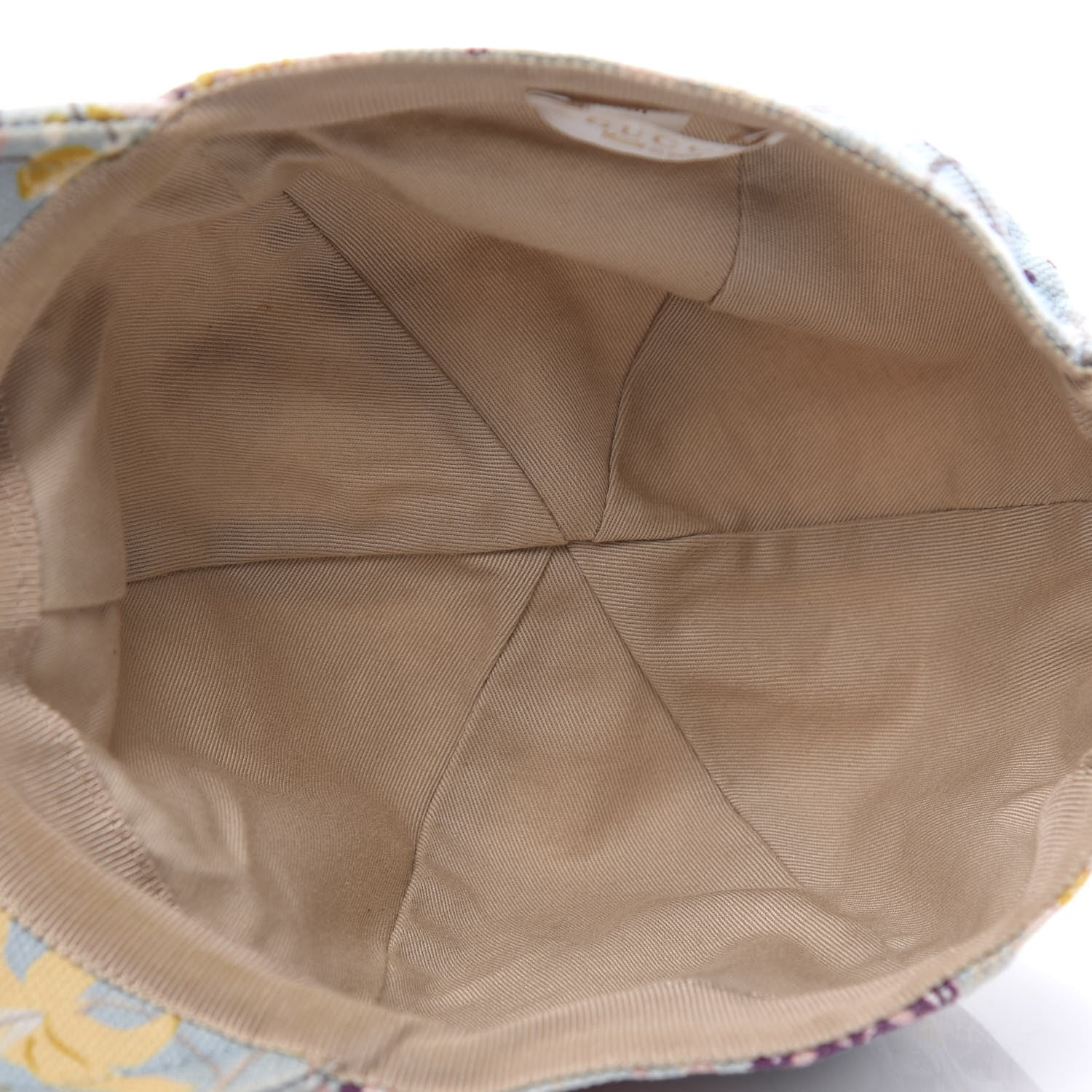 Gucci Canvas Childrens Olympus Pop St Flora Baseball Hat M Honeydew 4 of 5