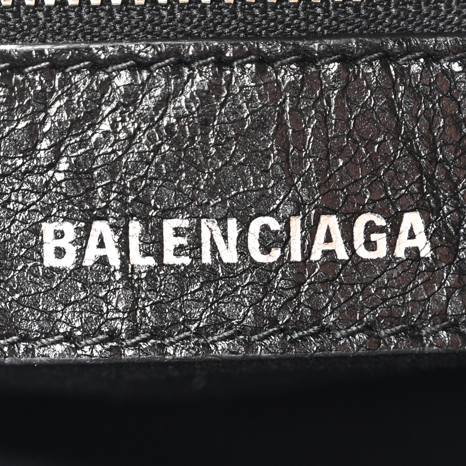 Balenciaga Agneau Arena Crystal Neo Cagole Handbag XS Black 6 of 10