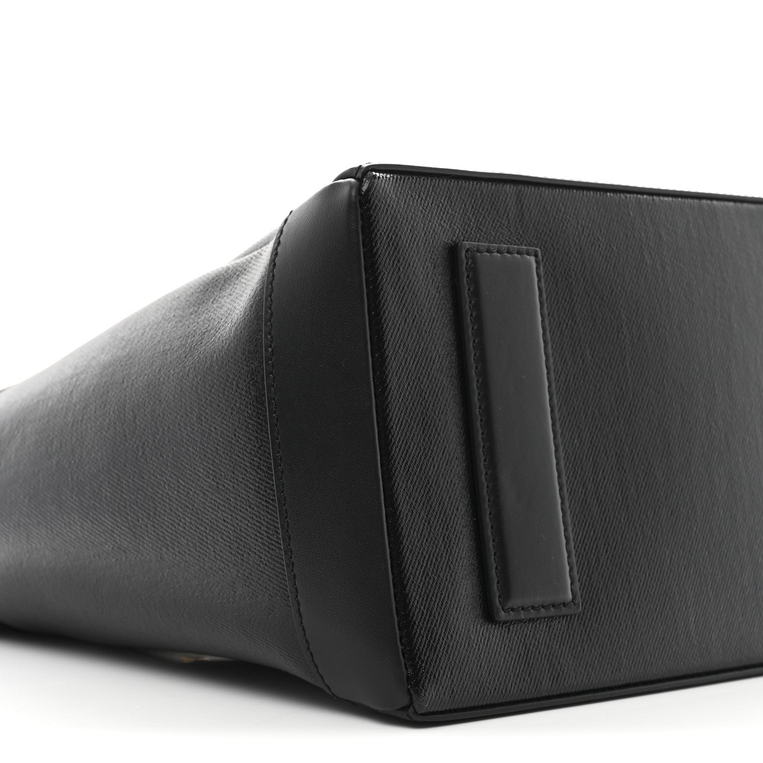 Tom Ford Coated Denim Logo T Screw Tote Black 8 of 9