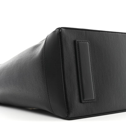 Tom Ford Coated Denim Logo T Screw Tote Black 8 of 9