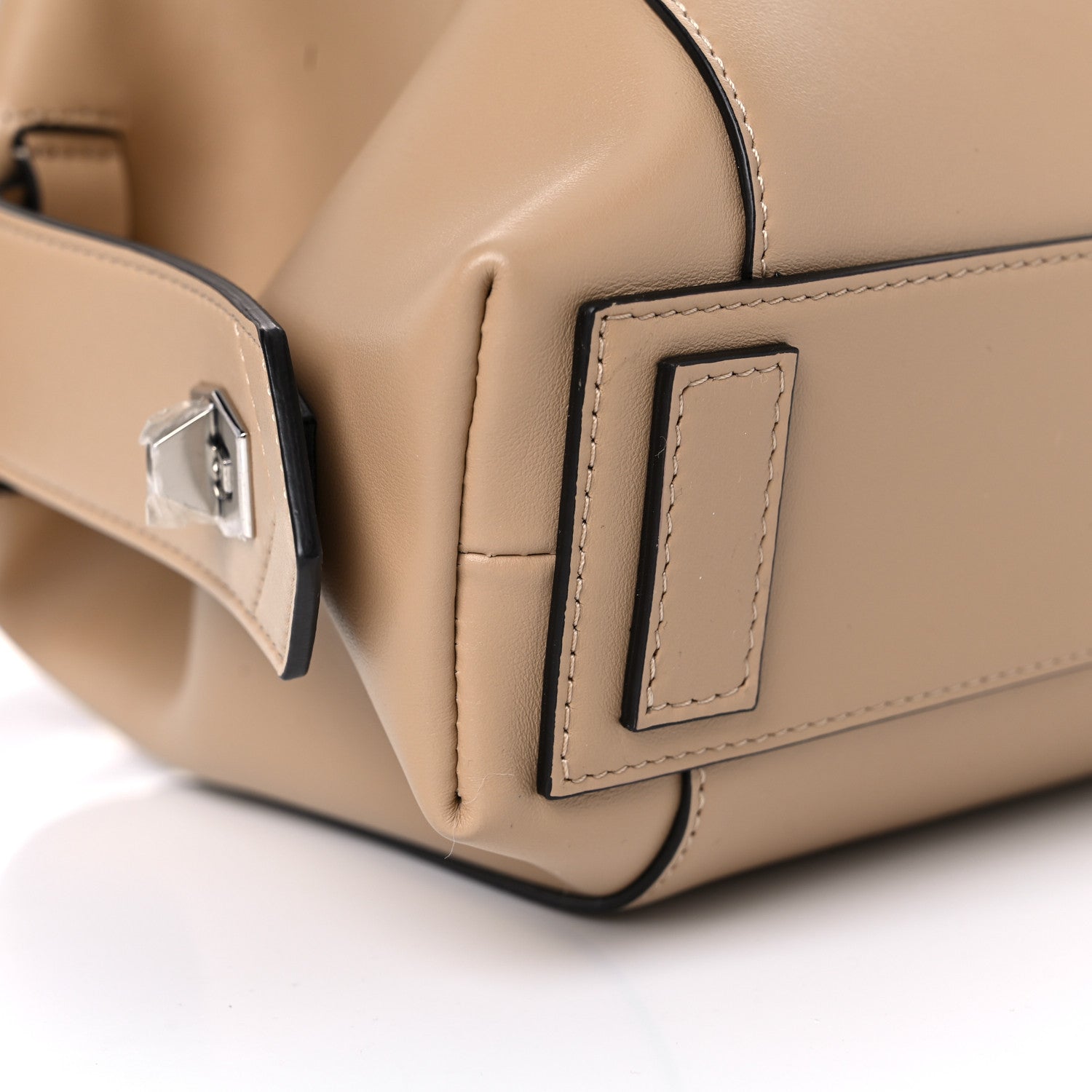 Givenchy Smooth Calfskin Small Soft Antigona Beige Cappuccino 8 of 9