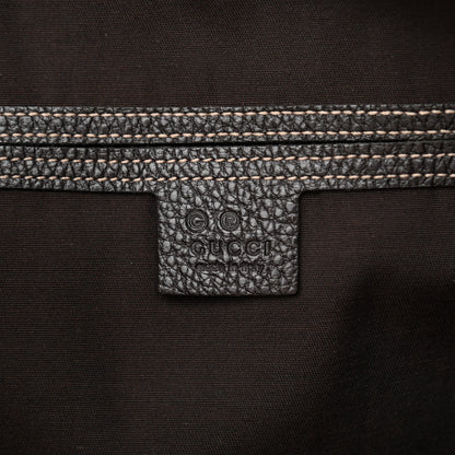 Gucci Crystal Monogram Medium Abbey Shoulder Bag Dark Brown 6 of 10