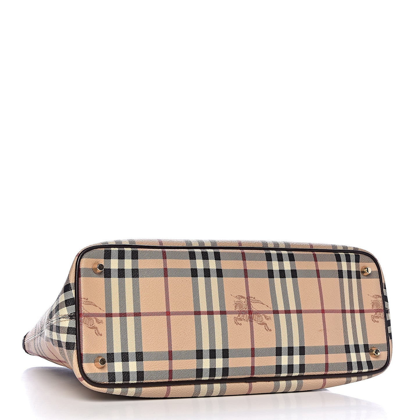 Haymarket Check Medium Regent Tote Chocolate