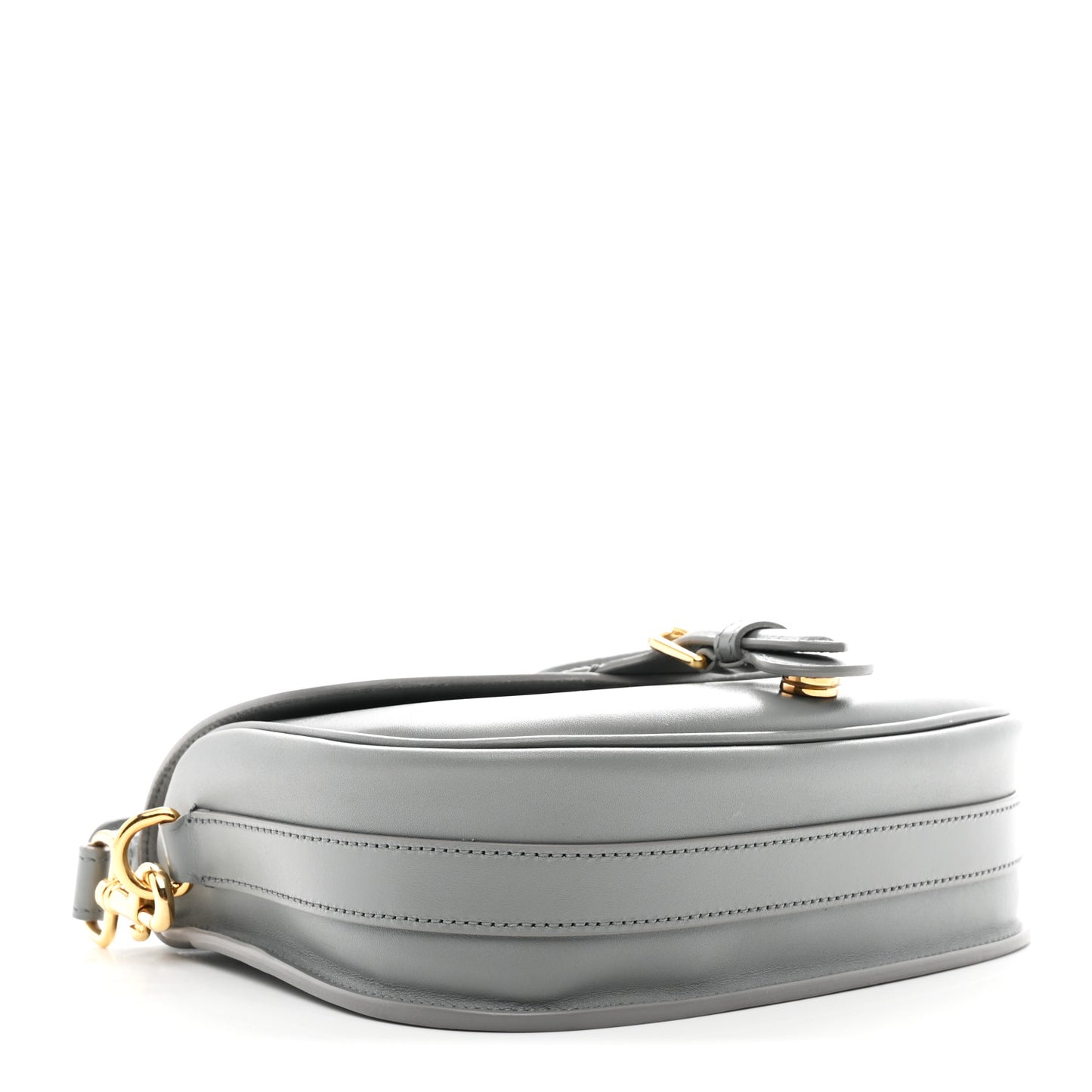 Box Calfskin Medium Bobby Flap Gray