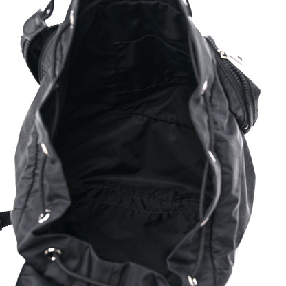 Gucci Nylon Monogram Small Single Buckle Backpack Black 5 of 11