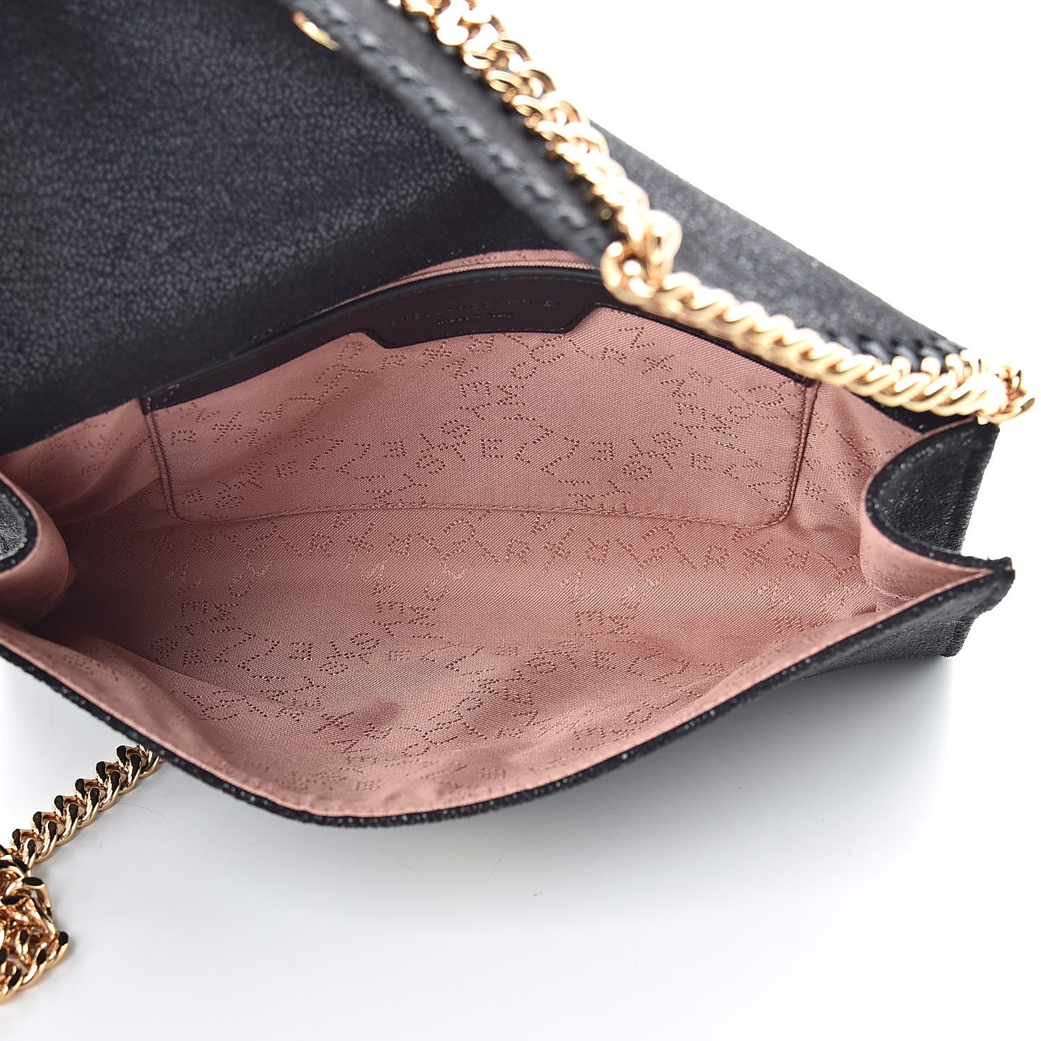 Stella McCartney Shaggy Deer Falabella Mini Crossbody Bag Black 5 of 9