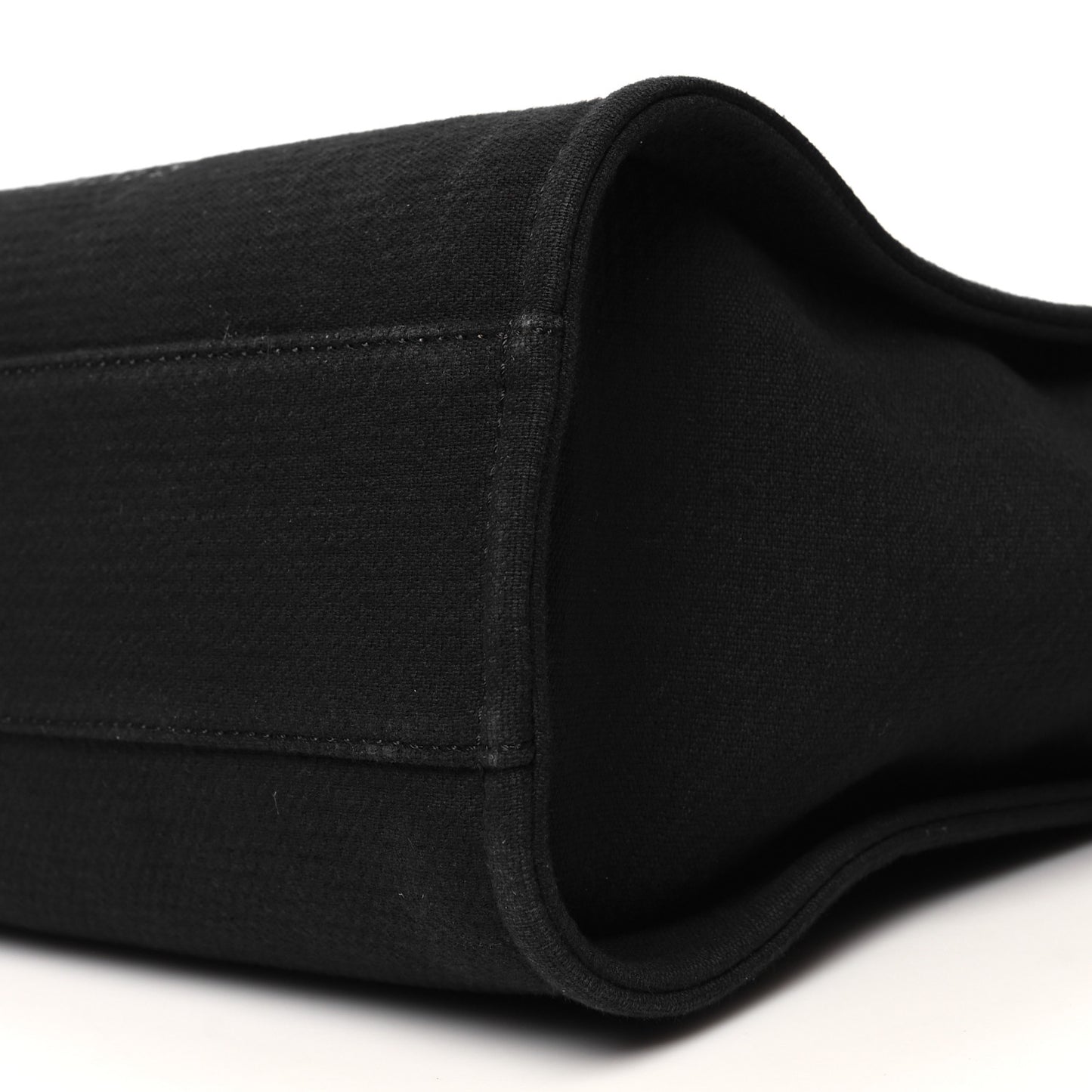 Mixed Fibers Small Deauville Tote Black