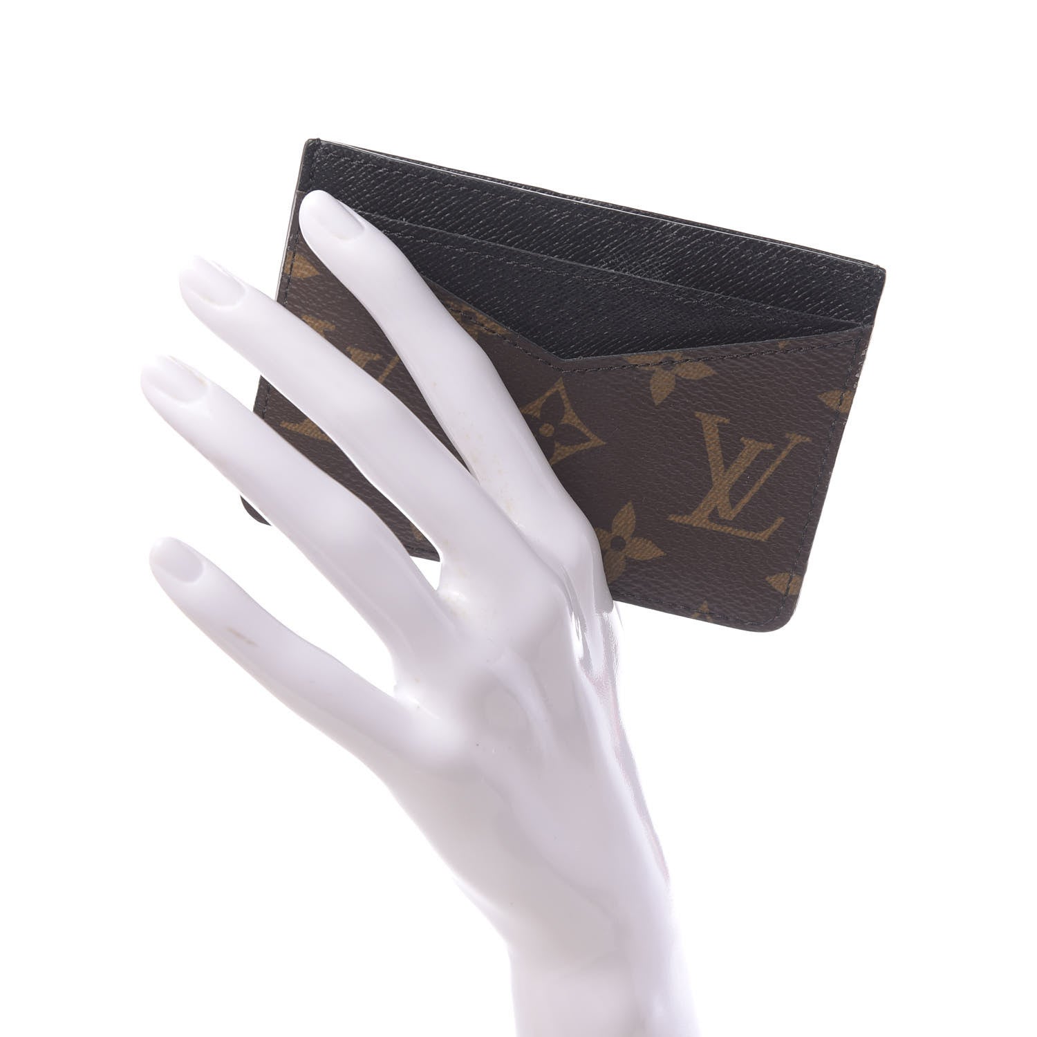 Louis Vuitton Monogram Macassar Neo Porte-Cartes Card Holder 2 of 6