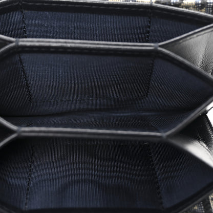 Christian Dior Oblique Saddle 5-Gusset Card Holder Blue 9 of 14