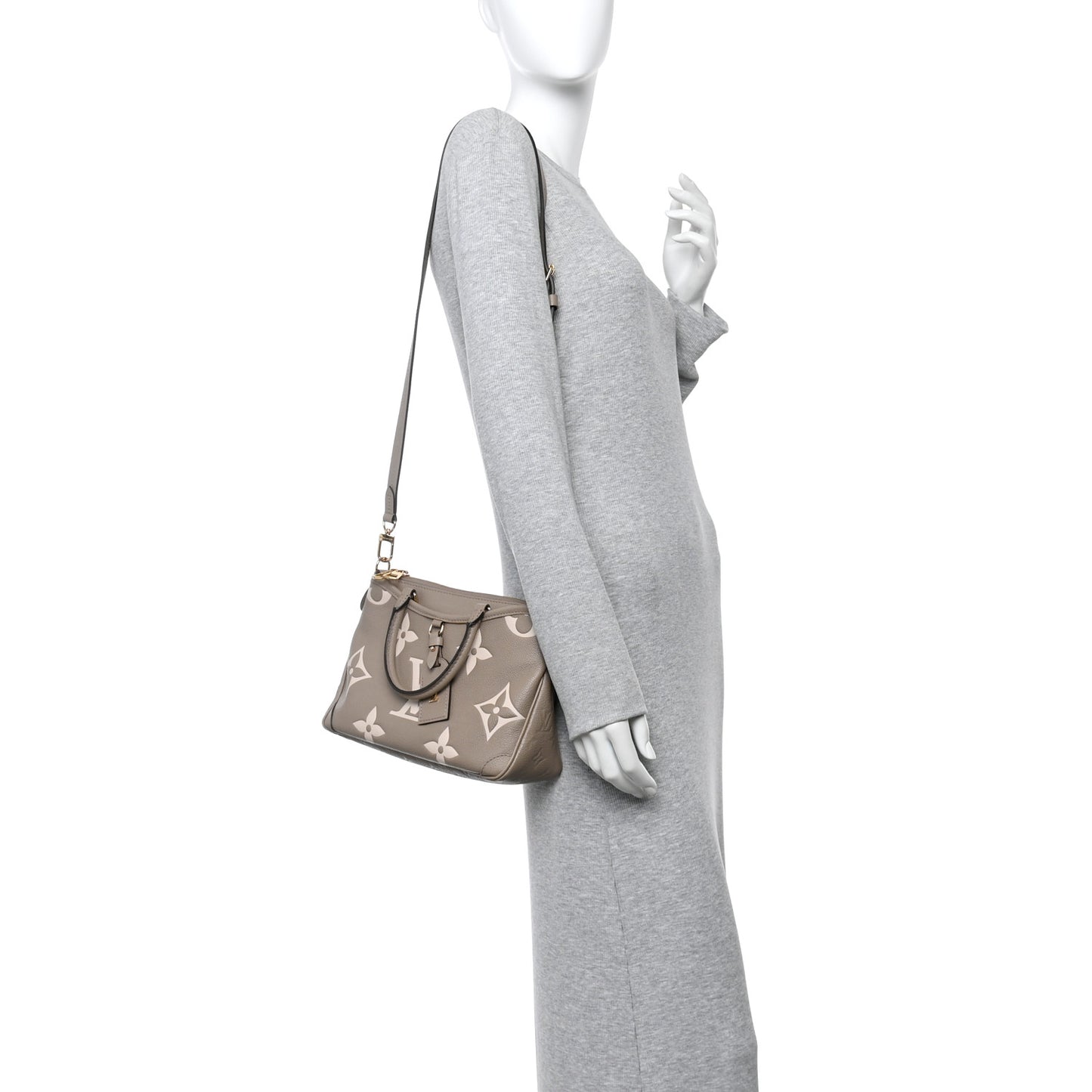Empreinte Monogram Giant Trianon PM Tourterelle Creme