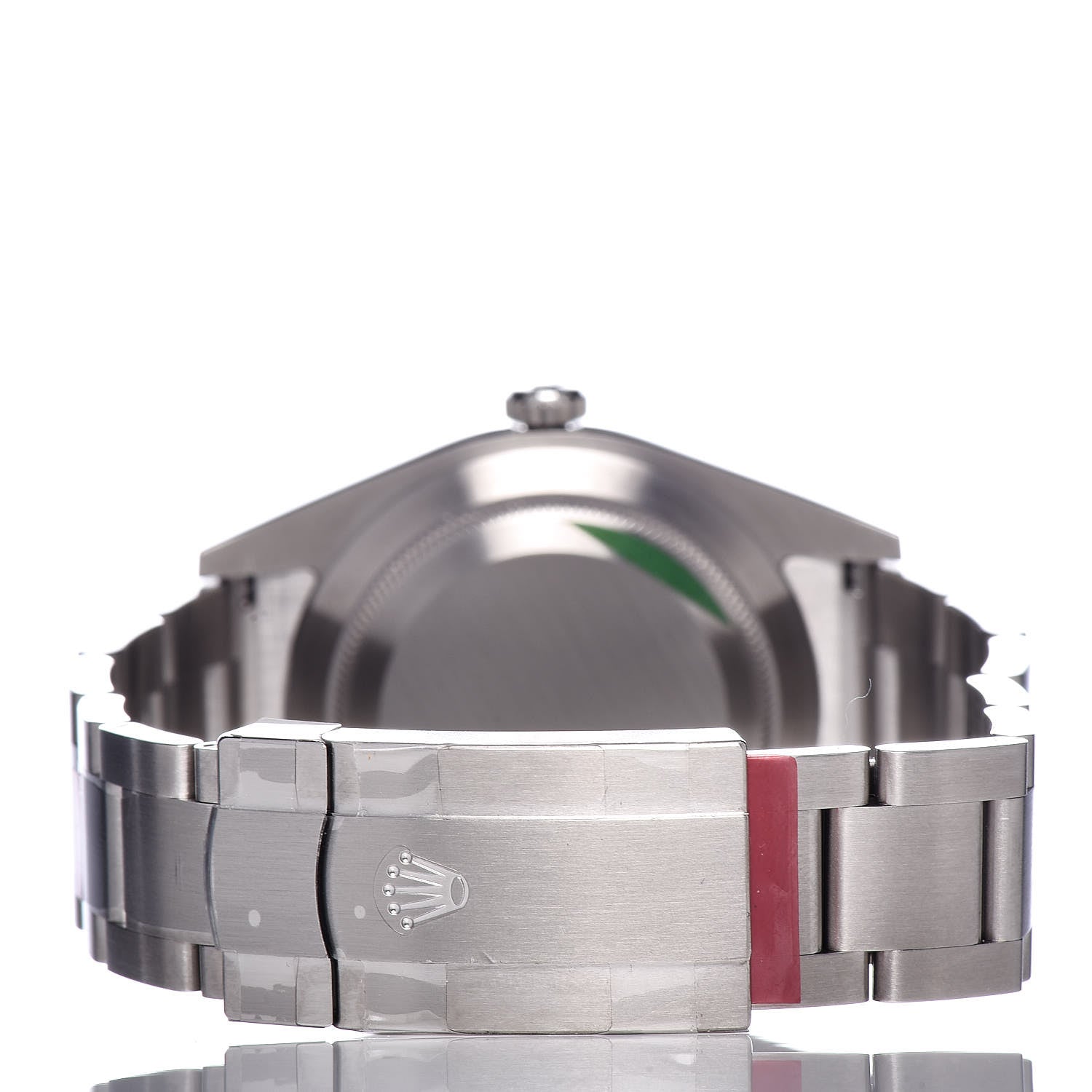 Rolex Stainless Steel 39mm Oyster Perpetual Watch Red Grape 114300 4 of 8