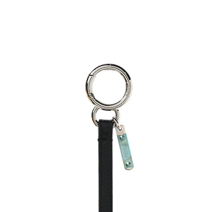 Fendi Mink Fox Goat Fur Karlito Bag Charm Blue 4 of 5