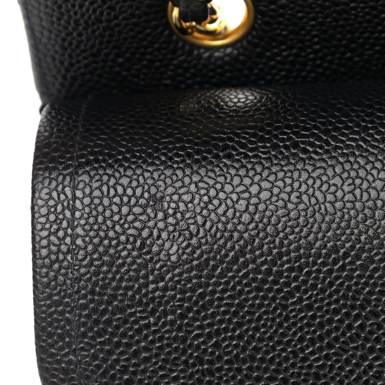 Chanel Caviar Quilted Medium Double Flap Black 12 of 13