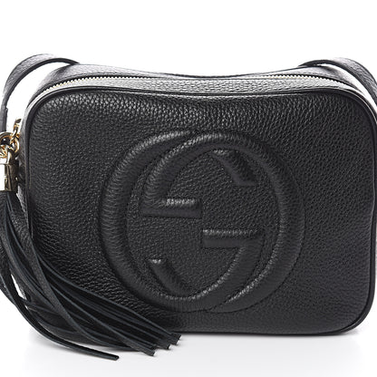 Gucci Pebbled Calfskin Small Soho Disco Bag Black 6 of 8