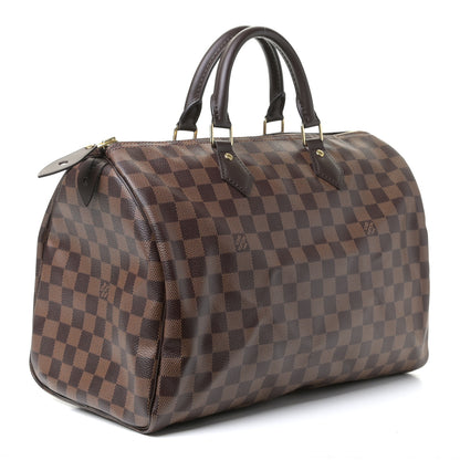Louis Vuitton Damier Ebene Speedy 35 2 of 4