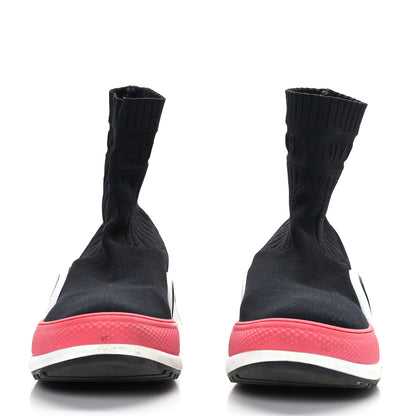 Louis Vuitton Stretch Textile LV Archlight Sneaker Boots 38.5 Fuchsia Black 2 of 7