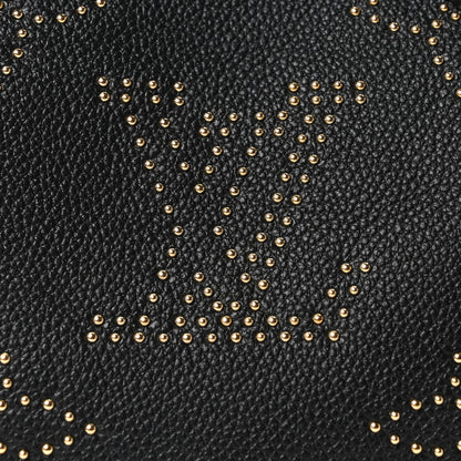 Louis Vuitton Empreinte Monogram Giant Studded Speedy Bandouliere 25 Black 7 of 9