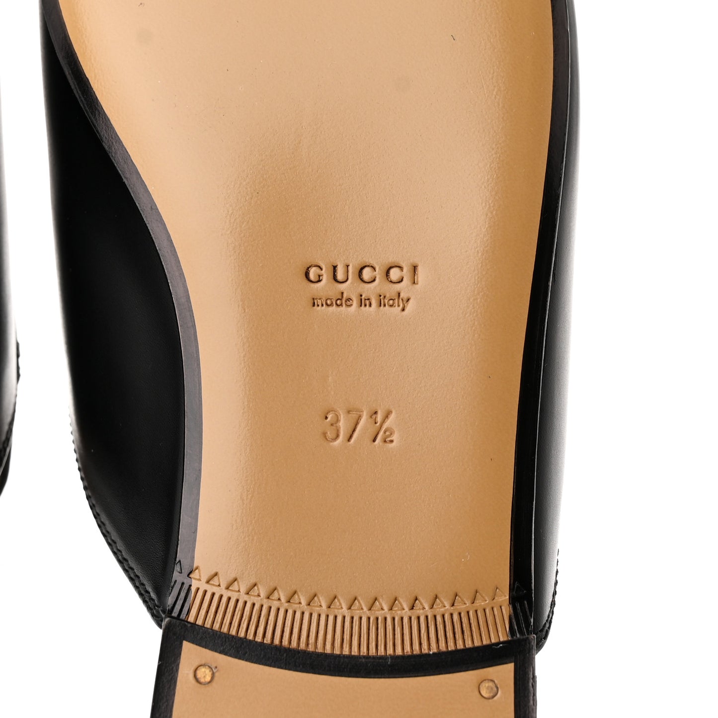 Calfskin Womens Princetown Slippers 37.5 Black