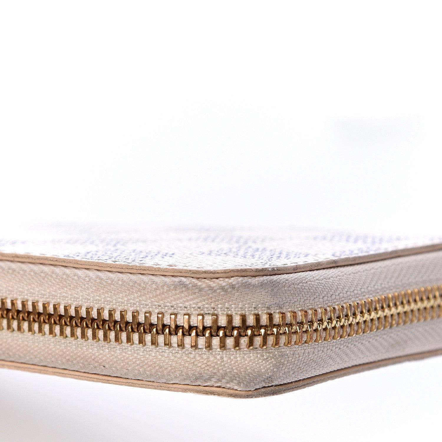 Louis Vuitton Damier Azur Clemence Wallet Rose Ballerine 8 of 10