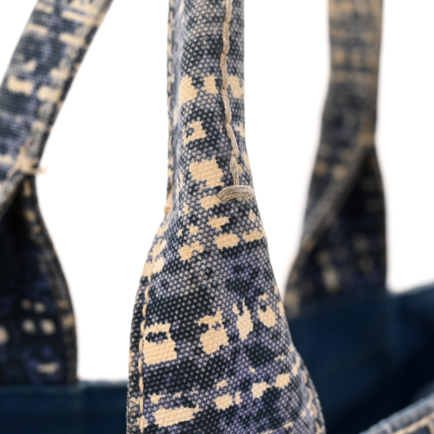 Canapa Tote Blue White