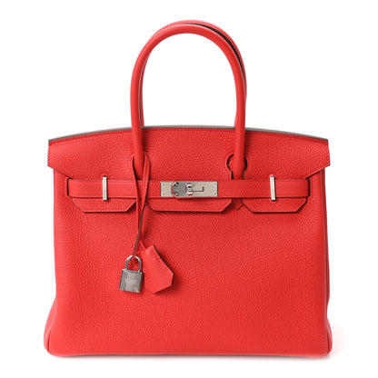 Hermes Togo Birkin 30 Rouge Radieux 1 of 10