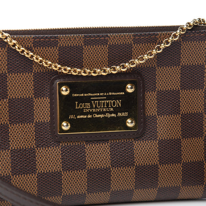 Louis Vuitton Damier Ebene Eva Clutch 10 of 10