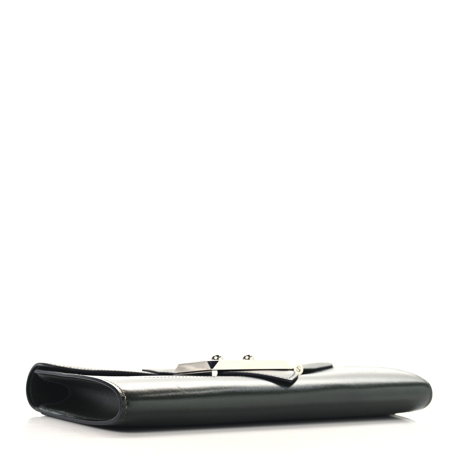 Hermes Box Goodlock Clutch  Vert Fonce 4 of 8