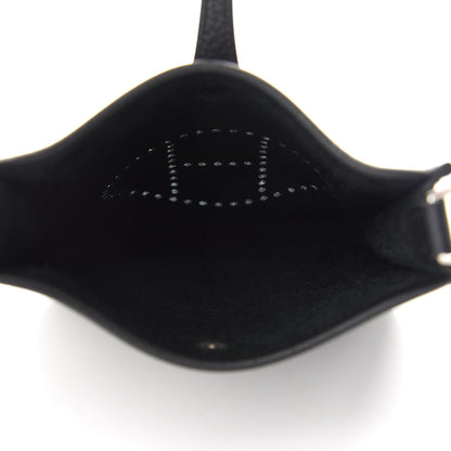 Hermes Taurillon Clemence Evelyne TPM Black 5 of 9