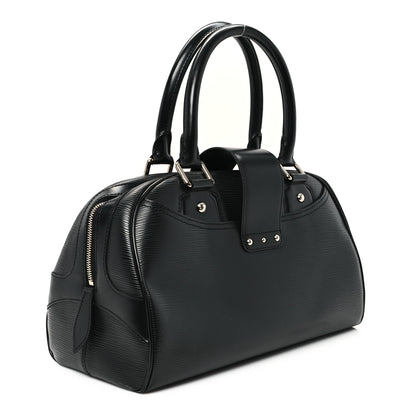 Louis Vuitton Epi Bowling Montaigne GM Black 3 of 10