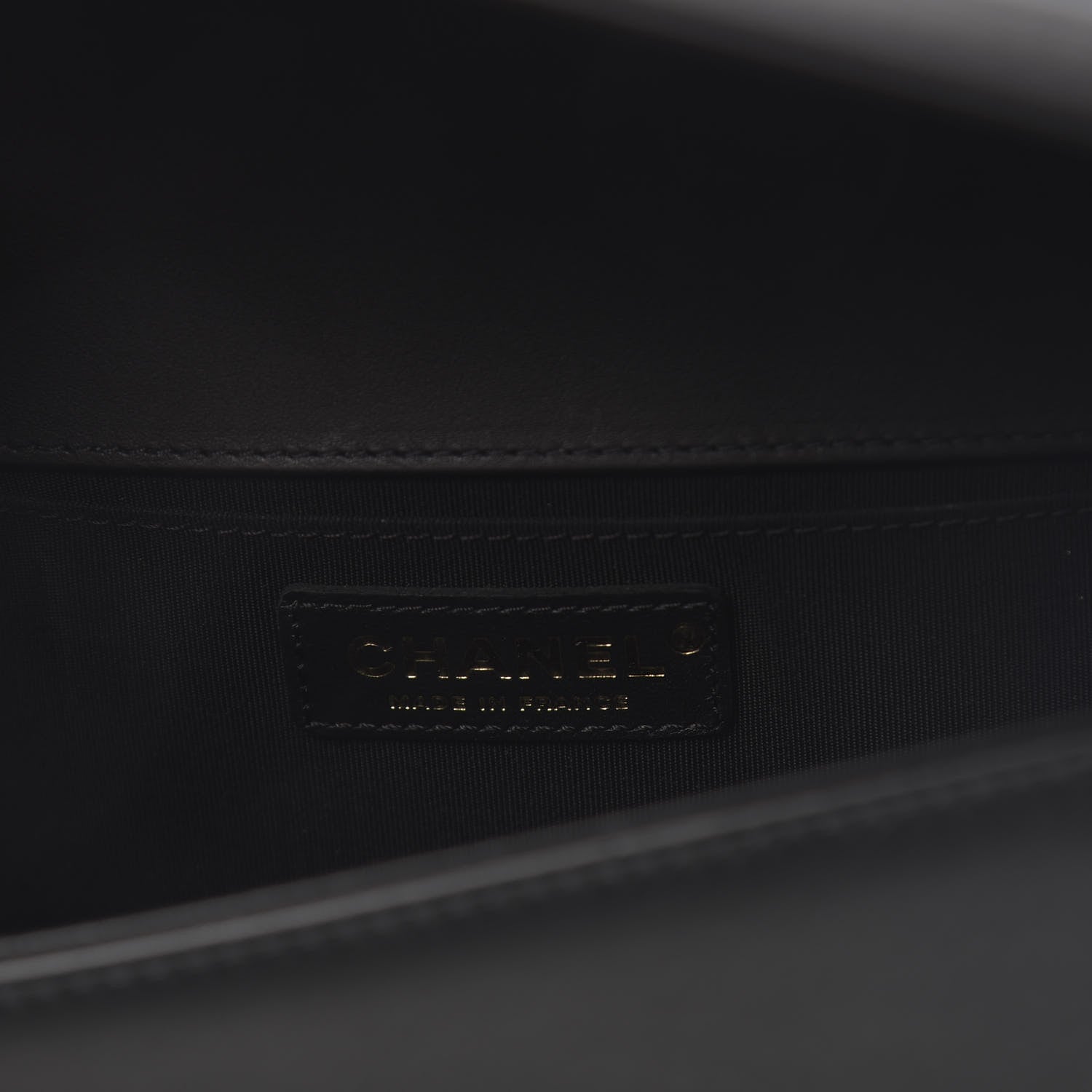 Chanel Lambskin Quilted Medium Boy Flap Black 6 of 10