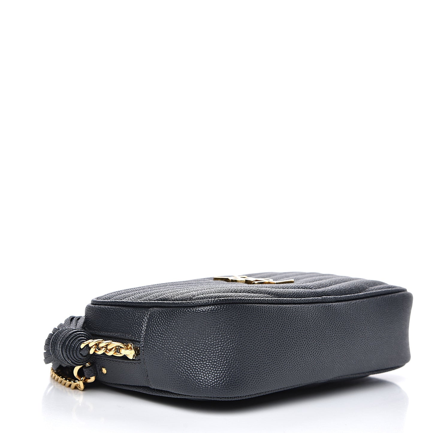 Grain De Poudre Matelasse Monogram Mini Lou Camera Bag Dark Smog
