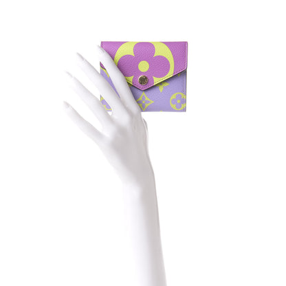Louis Vuitton Monogram Giant Zoe Wallet Pink Lilac 2 of 10