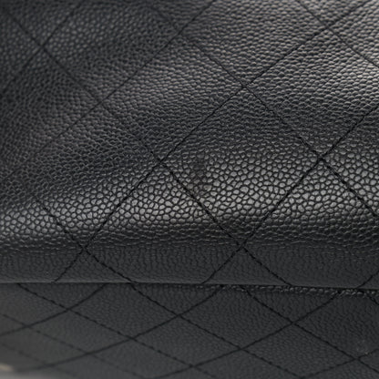 Chanel Grained Calfskin CC Pocket Tote Black 13 of 14