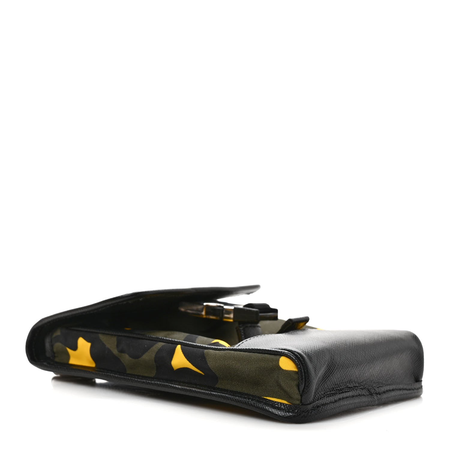 Prada Tessuto Nylon Saffiano Camouflage Print Crossbody Militare 4 of 8