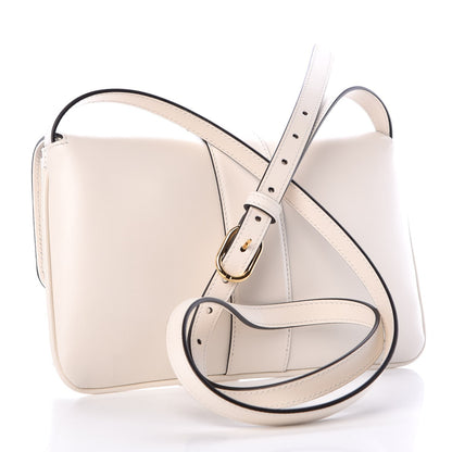 Gucci Calfskin Small Arli Flap Shoulder Bag Mystic White 3 of 9